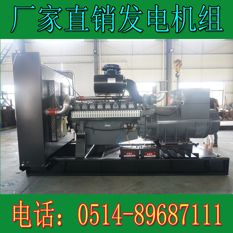 威曼600KW柴油发电机组DE22A95
